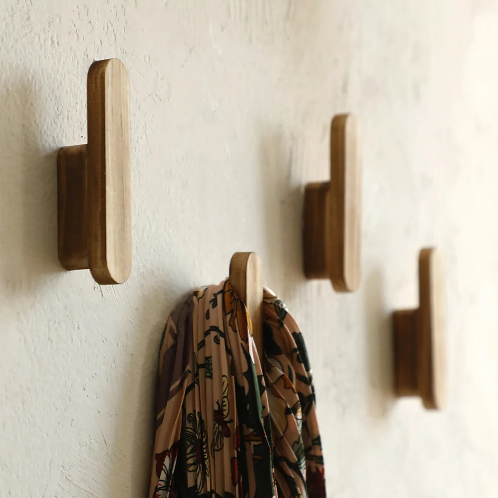 4pc Rustic Wooden Wall Hook for Doorway Bedroom Bathroom Coat and Hat Rack Home Decor Organizer Mother's Day gift
4pc Rustic Wooden Wall Hook for Doorway Bedroom Bathroom Coat and Hat Rack Home Decor Organizer Mother's Day gift