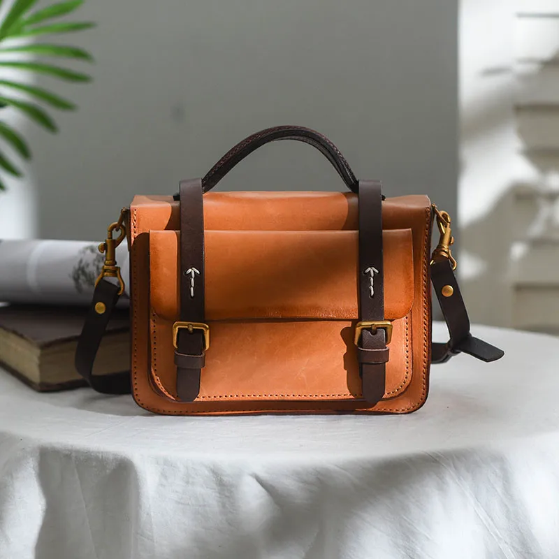 Fashion vintage handmade designer natural genuine leather women's small satchel luxury weekend daily shopping small shoulder bag
Fashion vintage handmade designer natural genuine leather women's small satchel luxury weekend daily shopping small shoulder bag