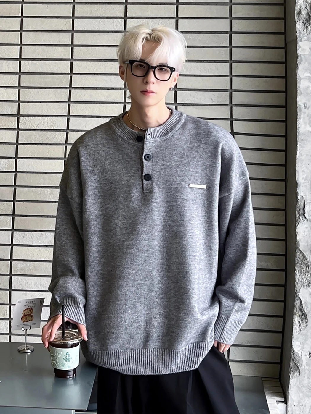 Мужской трикотажный джемпер Henry Collar: новая осенне-зимняя коллекция, повседневный свободный крой, базовый слой, американский плотный трикотаж
Мужской трикотажный джемпер Henry Collar: новая осенне-зимняя коллекция, повседневный свободный крой, базовый слой, американский плотный трикотаж