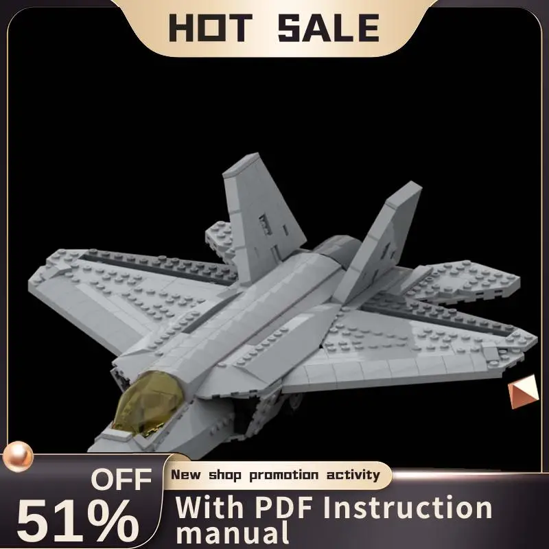 New 612Pcs Moc Military Weaponed F-35 Lightning Jet Fighter Model Building Blocks Technology Diy Assembly Toy Brick Holiday Gift
New 612Pcs Moc Military Weaponed F-35 Lightning Jet Fighter Model Building Blocks Technology Diy Assembly Toy Brick Holiday Gift