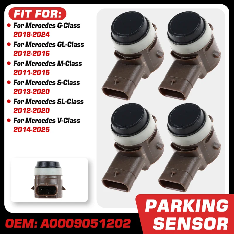 For Mercedes-Benz G-Class GL-Class M-Class S-Class SL-Class V-Class W463 W447 W166 W222 2014-2025 Parking Sensor PDC A0009051202
For Mercedes-Benz G-Class GL-Class M-Class S-Class SL-Class V-Class W463 W447 W166 W222 2014-2025 Parking Sensor PDC A0009051202