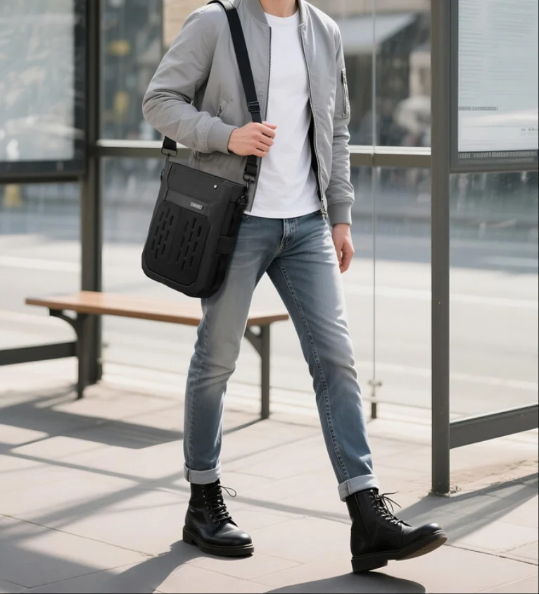 Men's Outdoor Sports Travel Single-shoulder Crossbody Bag Trendy Business Commuting Lightweight Waterproof Casual Men's Bags sac
Men's Outdoor Sports Travel Single-shoulder Crossbody Bag Trendy Business Commuting Lightweight Waterproof Casual Men's Bags sac