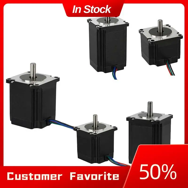 Top Sale 57 Stepper Motor 1.2N 2.8A 2 Phase 4 Wire For 3D Printer DIY Engraving Machine Motor 57 Stepper Motor
Top Sale 57 Stepper Motor 1.2N 2.8A 2 Phase 4 Wire For 3D Printer DIY Engraving Machine Motor 57 Stepper Motor