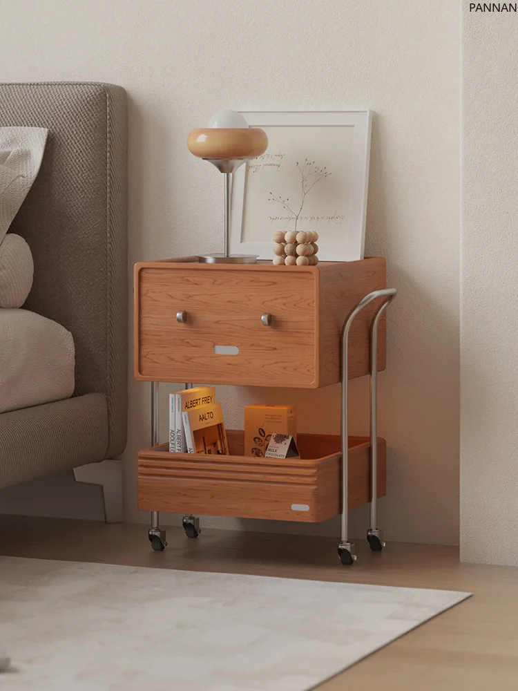 Robot side few solid wood movable sofa cherry wood bedroom cabinet TV cabinet bedside table
Robot side few solid wood movable sofa cherry wood bedroom cabinet TV cabinet bedside table