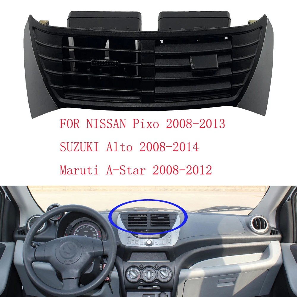 For nissan pixo Suzuki Alto Maruti A-Star special instrument panel central vent air conditioning outlet fan blade removal parts
For nissan pixo Suzuki Alto Maruti A-Star special instrument panel central vent air conditioning outlet fan blade removal parts