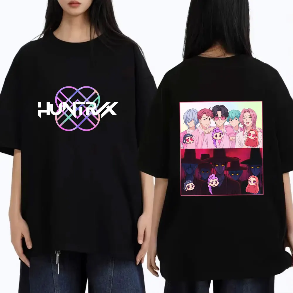 Famous Movie KPop Demon Hunters Saja Boys Graphic T-shirt Men Women Fashion Casual Pure Cotton T Shirts Male Vintage Streetwear
Famous Movie KPop Demon Hunters Saja Boys Graphic T-shirt Men Women Fashion Casual Pure Cotton T Shirts Male Vintage Streetwear