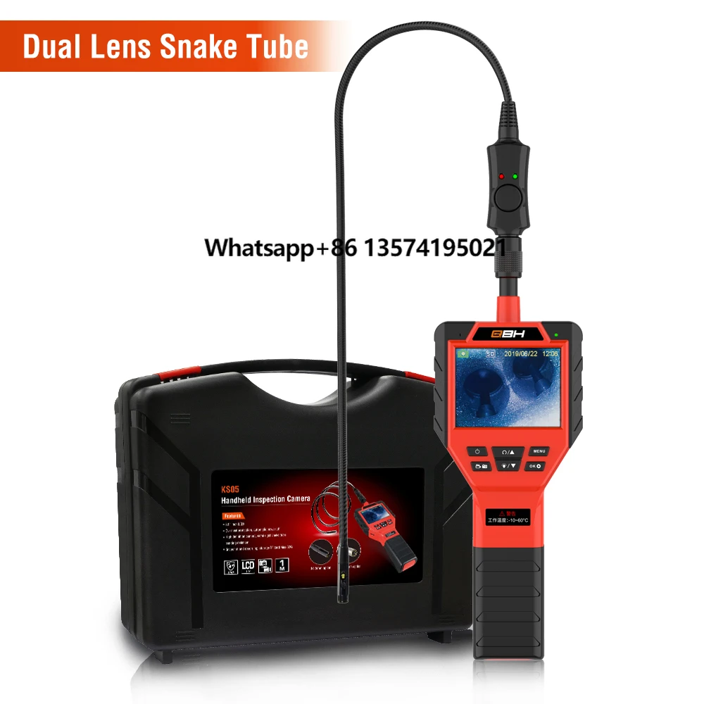 Custom Handheld Industrial Endoscope Medical Inspection Dual Lens Borescope Flexible Endoscope Repair Tool
Custom Handheld Industrial Endoscope Medical Inspection Dual Lens Borescope Flexible Endoscope Repair Tool