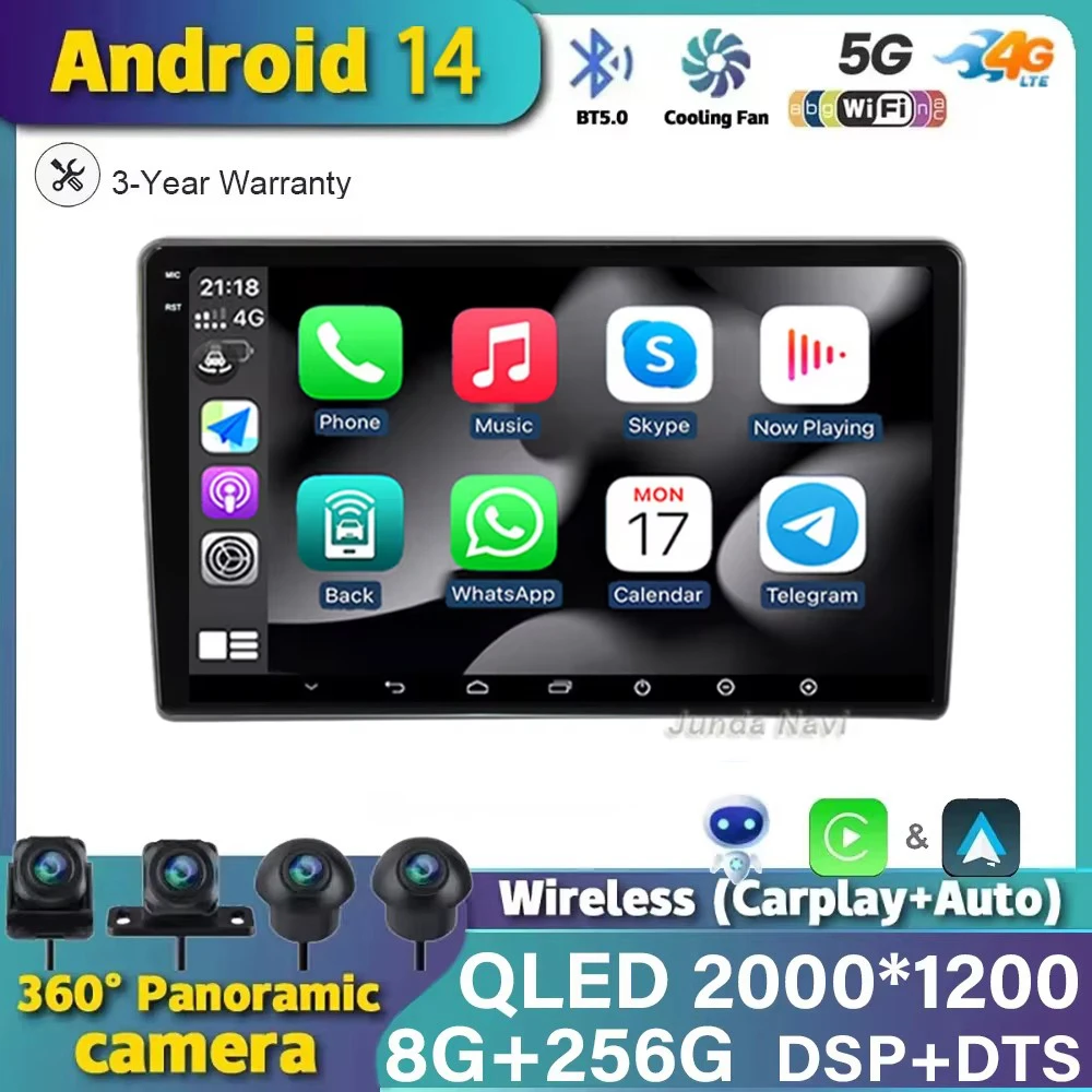 Android 14 For Opel Zafira B 2005-2014 For Opel Astra H 2004-2014 Car Radio Multimedia Video Player 4G Navigation GPS 360 Camera
Android 14 For Opel Zafira B 2005-2014 For Opel Astra H 2004-2014 Car Radio Multimedia Video Player 4G Navigation GPS 360 Camera