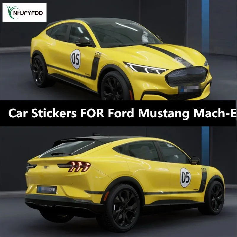 New Custom Car Stickers FOR Ford Mustang Mach-E Body Decoration Fashion Sports Decals Foil Accessories
New Custom Car Stickers FOR Ford Mustang Mach-E Body Decoration Fashion Sports Decals Foil Accessories