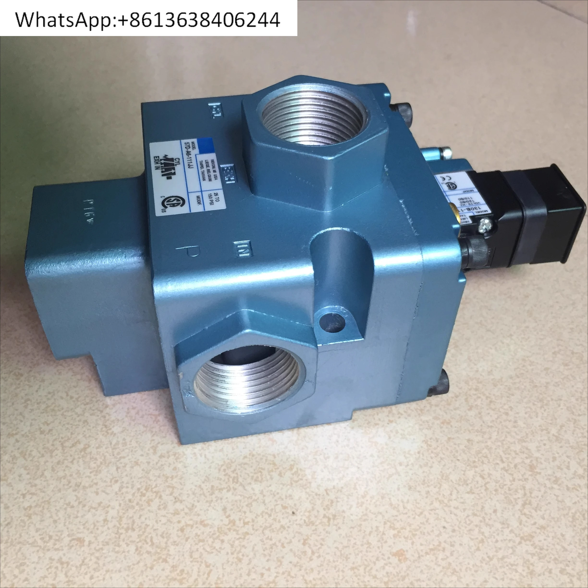 American M-AC solenoid valve 57D-A6/16-611JJ/111JA/121JA high-speed punch pilot valve 130B
American M-AC solenoid valve 57D-A6/16-611JJ/111JA/121JA high-speed punch pilot valve 130B