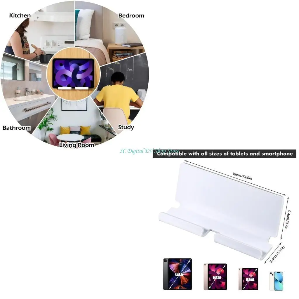 E74D Adjustable Tablets Wall Mounts Acrylic Material for Angle Control and Modern Aesthetics
E74D Adjustable Tablets Wall Mounts Acrylic Material for Angle Control and Modern Aesthetics