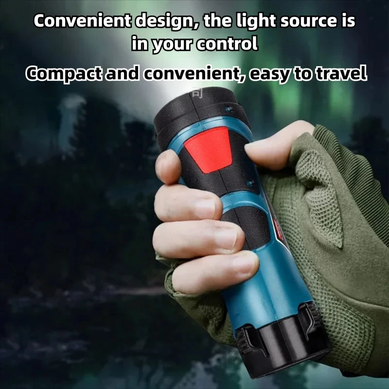 Portable Flashlight For Makita/Milwaukee/Bosch 10.8-12V Plug-in Lithium Battery LED Lights Emergency Lighting Tool BL1013 BL1012
Portable Flashlight For Makita/Milwaukee/Bosch 10.8-12V Plug-in Lithium Battery LED Lights Emergency Lighting Tool BL1013 BL1012