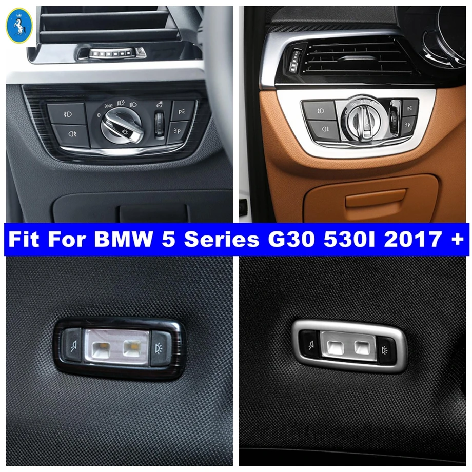 For BMW 5 Series G30 530I 2017 - 2021 Auto Head Lights Lamps Switch Panel / Rear Reading Light Cover Trim Interior Accessories
For BMW 5 Series G30 530I 2017 - 2021 Auto Head Lights Lamps Switch Panel / Rear Reading Light Cover Trim Interior Accessories