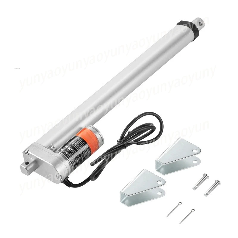 12V Linear Push Rod 300mm Electric Linear Motor Controller, Household Mounting Bracket
12V Linear Push Rod 300mm Electric Linear Motor Controller, Household Mounting Bracket
