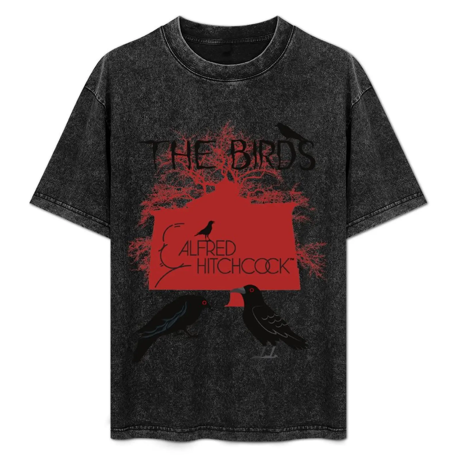 Alfred Hitchcock - The Birds (Red Version) T-Shirt Labor Work Casual T-Shirt
Alfred Hitchcock - The Birds (Red Version) T-Shirt Labor Work Casual T-Shirt