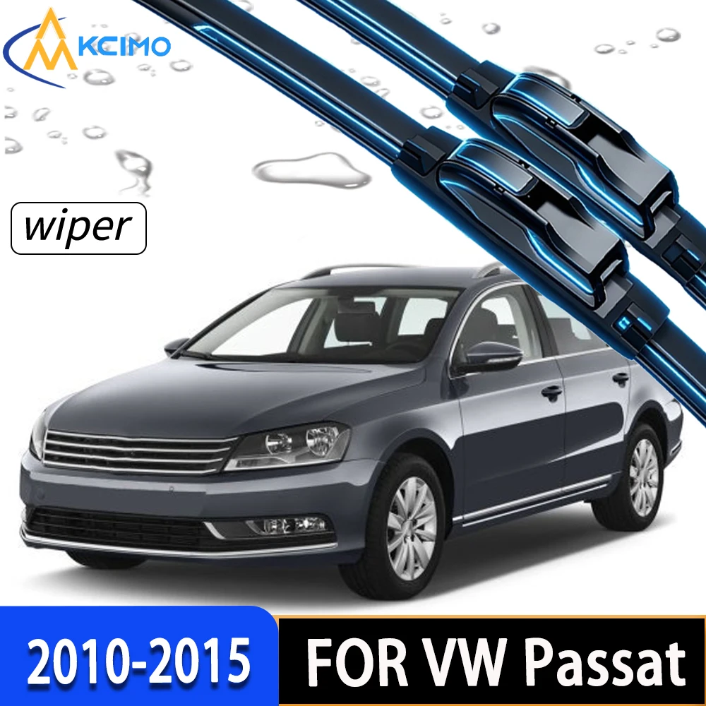 Precision Clean Front Windscreen Wiper Blades with Solid Rubber, Direct Fit for Volkswagen Passat B7 2010-2015
Precision Clean Front Windscreen Wiper Blades with Solid Rubber, Direct Fit for Volkswagen Passat B7 2010-2015