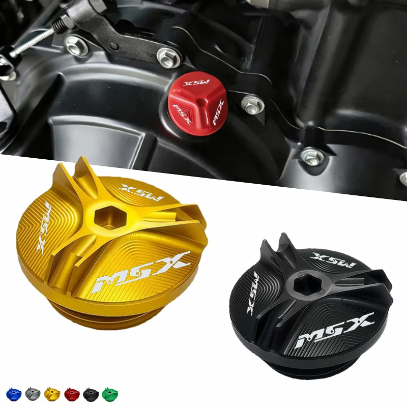 Motorcycle For HONDA GROM MSX 125 MSX125 2013-2026 engine oil cap bolts fuel filler cap protection accessories
Motorcycle For HONDA GROM MSX 125 MSX125 2013-2026 engine oil cap bolts fuel filler cap protection accessories