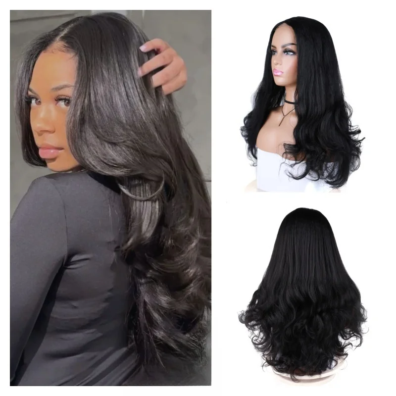 Blice Tail Warping Curly 20Inch Long Kinky Straight Synthetic Wigs Black Heat Resistant Daily&Party Wig 60cm Natural Wavy
Blice Tail Warping Curly 20Inch Long Kinky Straight Synthetic Wigs Black Heat Resistant Daily&Party Wig 60cm Natural Wavy