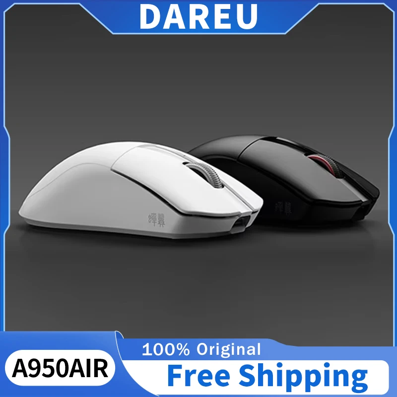 DAREU A950Air Cicada Wings Gaming Mouse Dual Mode Wireless AIM-750U Sensor 8k Polling Rate Customized Gaming Mouse Pc Accessory
DAREU A950Air Cicada Wings Gaming Mouse Dual Mode Wireless AIM-750U Sensor 8k Polling Rate Customized Gaming Mouse Pc Accessory