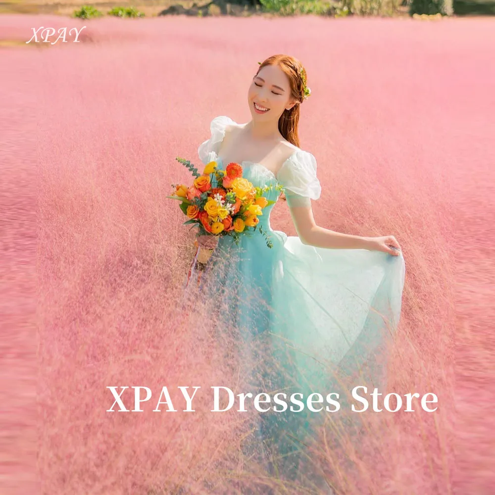 XPAY Fairy Hunter Tulle Evening Dresses Korea Wedding Photo shoot Short Sleeves Silk Organza Bridal Gowns Formal Party Customize
XPAY Fairy Hunter Tulle Evening Dresses Korea Wedding Photo shoot Short Sleeves Silk Organza Bridal Gowns Formal Party Customize