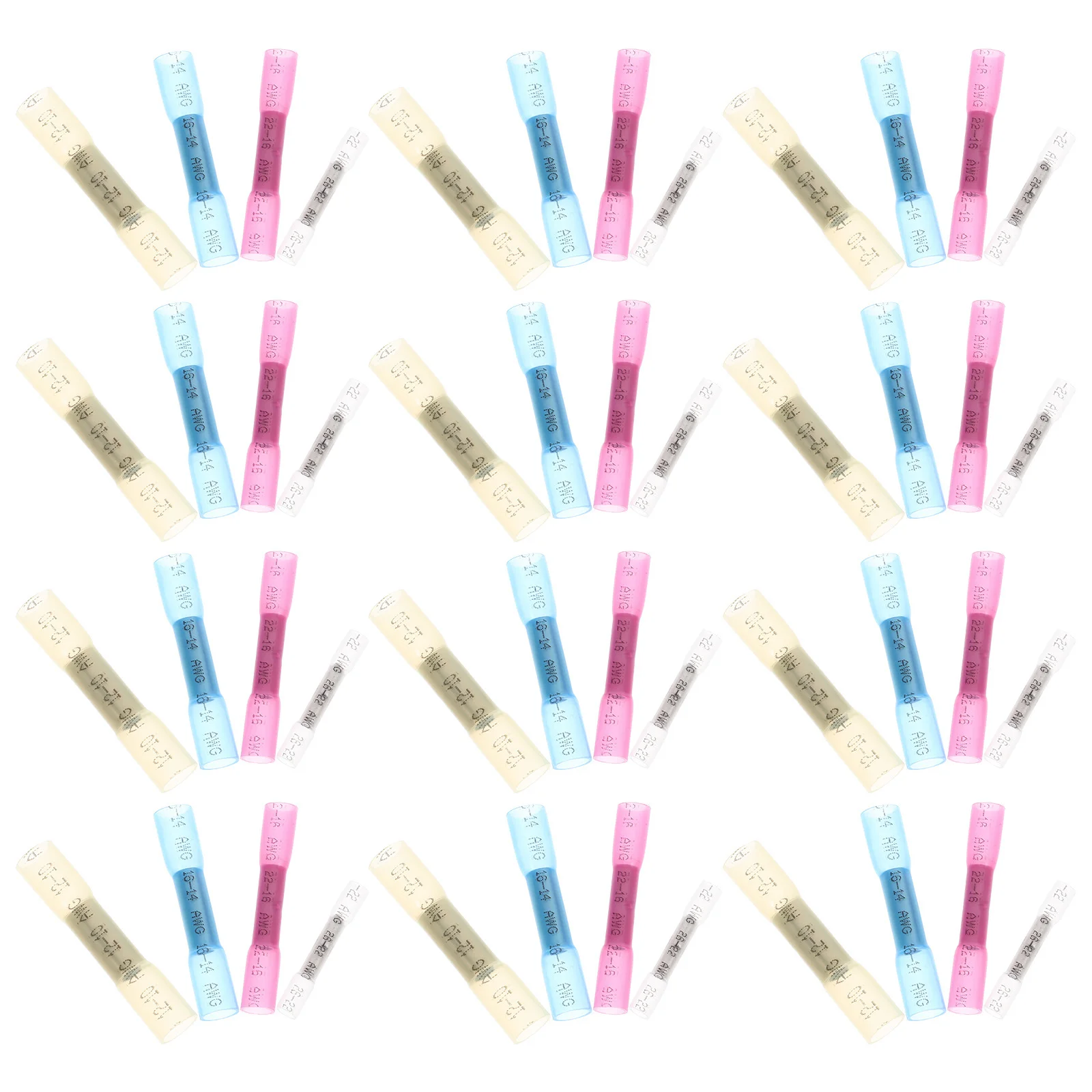 1Set Heat Shrink Wire Connectors Terminal Connector Kit High Strength Crimp Butt Splice for Marine Vehicle Cable Repair
1Set Heat Shrink Wire Connectors Terminal Connector Kit High Strength Crimp Butt Splice for Marine Vehicle Cable Repair