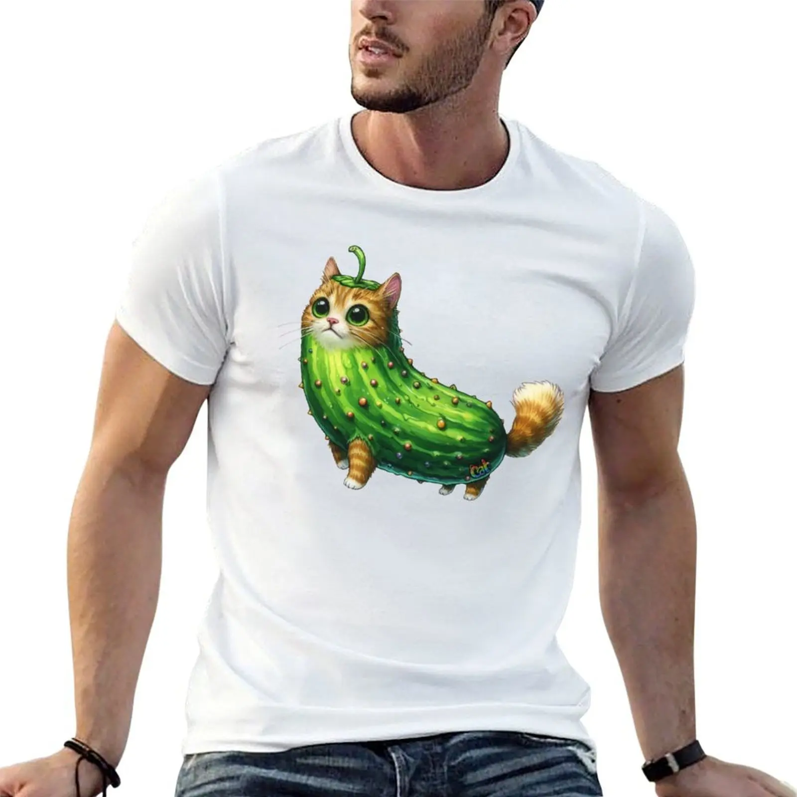 Pickle Cat T-Shirt t shirts for man cotton funny man tshirt cotton t shirts high quality T-shirt
Pickle Cat T-Shirt t shirts for man cotton funny man tshirt cotton t shirts high quality T-shirt