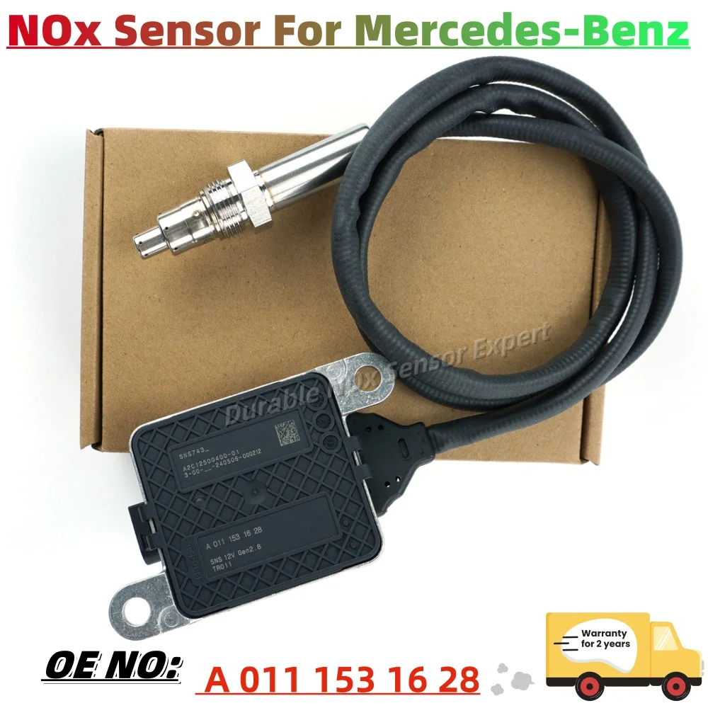 A0111531628 Original New Nitrogen Oxide Sensor Nox Sensor for 12V Mercedes Benz For DETROIT DIESEL
A0111531628 Original New Nitrogen Oxide Sensor Nox Sensor for 12V Mercedes Benz For DETROIT DIESEL