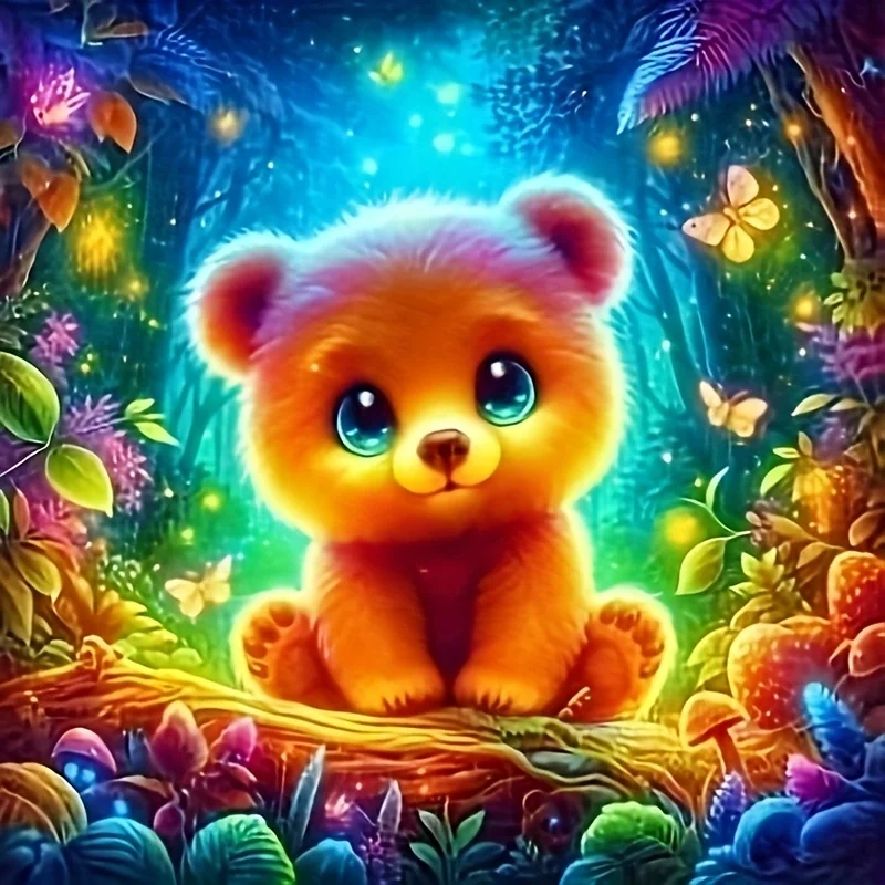 Glowing Bear-Frameless-Multi-Size DIY 5D Diamond Painting Kit with Full Drill Round Diamonds - Perfect for Wall Decor and Gifts.
Glowing Bear-Frameless-Multi-Size DIY 5D Diamond Painting Kit with Full Drill Round Diamonds - Perfect for Wall Decor and Gifts.