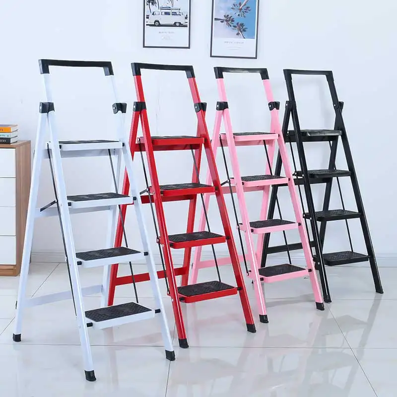 Herringbone ladder home folding ladder thickening aluminum alloy ladder small iron ladder climbing four step ladder
Herringbone ladder home folding ladder thickening aluminum alloy ladder small iron ladder climbing four step ladder