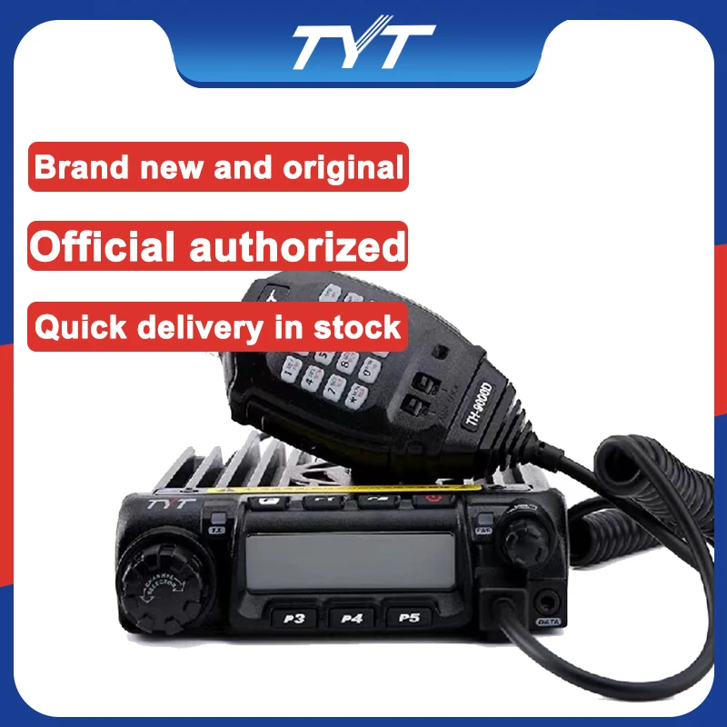TYT TH-9000D Автомобильный радиоприемник высокой мощности TH 9000D PLUS Мобильный радиоприемопередатчик Аматорская мобильная станция Автомобильные рации дальнего действия
TYT TH-9000D Автомобильный радиоприемник высокой мощности TH 9000D PLUS Мобильный радиоприемопередатчик Аматорская мобильная станция Автомобильные рации дальнего действия