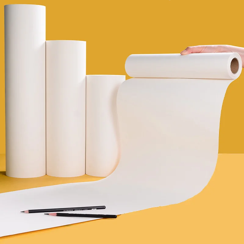 10/50M Long Roll Sketch Paper Art Students Special Thickened Graffiti Watercolor Comic Color Lead Hand-painted Stationery
10/50M Long Roll Sketch Paper Art Students Special Thickened Graffiti Watercolor Comic Color Lead Hand-painted Stationery