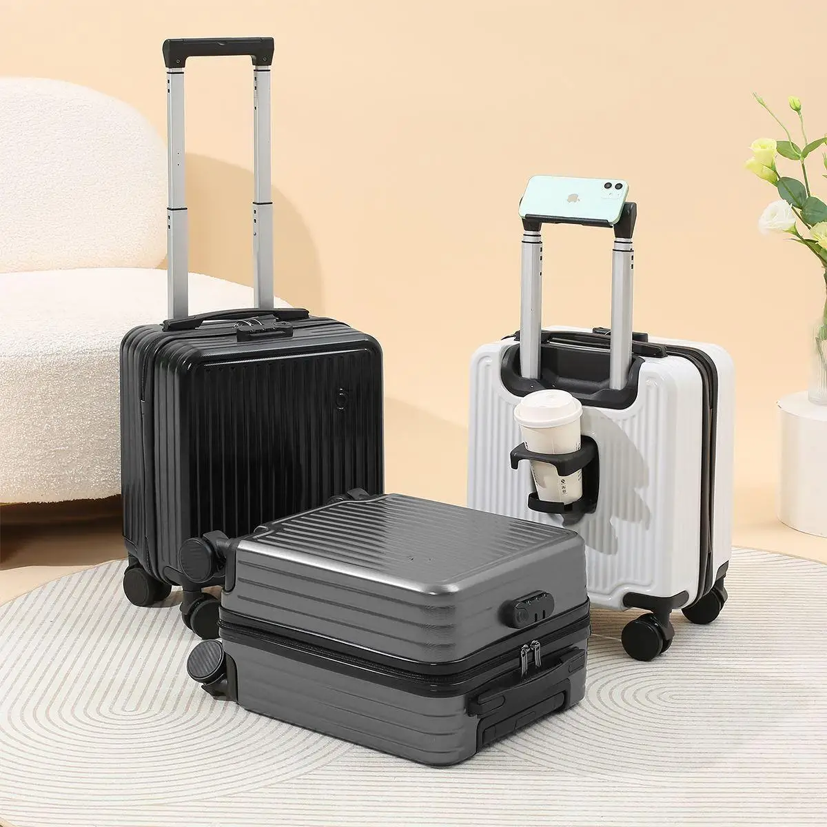 Маленький 4-дюймовый чемодан Lage для ручной клади 20X30X40 см для весенне-осенних путешествий, детская складная сумка-пуловер M Fem
Маленький 4-дюймовый чемодан Lage для ручной клади 20X30X40 см для весенне-осенних путешествий, детская складная сумка-пуловер M Fem