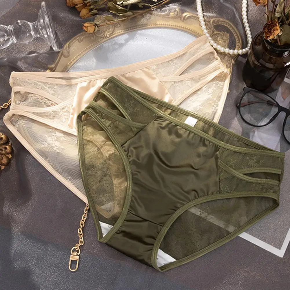 Sexy Mid Rise Women's Underwear Diamond Girl Lace Satin Breathable Plus Size Lingeries Sexy Hot Triangle Pants Panties For Women
Sexy Mid Rise Women's Underwear Diamond Girl Lace Satin Breathable Plus Size Lingeries Sexy Hot Triangle Pants Panties For Women