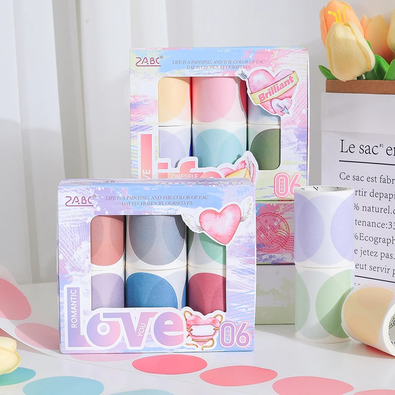 2packs/LOT Romantic and Colorful series cute lovely retro decorative paper masking washi tape
2packs/LOT Romantic and Colorful series cute lovely retro decorative paper masking washi tape