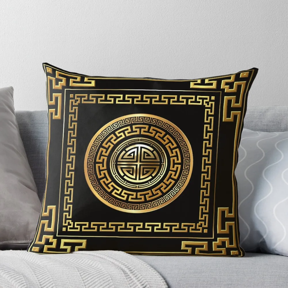 Greek Key Meander Black Gold Large Throw Pillow pillow cover luxury christmas ornaments 2024 Sitting Cushion home decor items
Greek Key Meander Black Gold Large Throw Pillow pillow cover luxury christmas ornaments 2024 Sitting Cushion home decor items