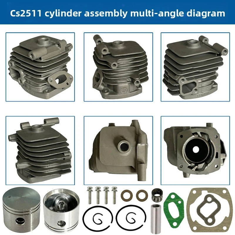 High Performance 35mm Cylinder Kit For ECHO CS2511 CS2511TES P021051920 Chainsaw Replace Parts
High Performance 35mm Cylinder Kit For ECHO CS2511 CS2511TES P021051920 Chainsaw Replace Parts