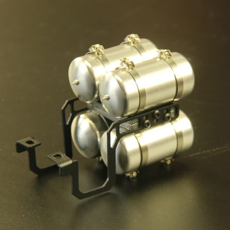 Metal Double/four Air Tank Decoration For 1/14 Tamiya RC Truck Trailer Tipper Scania Benz Actros Volvo MAN DIY Parts
Metal Double/four Air Tank Decoration For 1/14 Tamiya RC Truck Trailer Tipper Scania Benz Actros Volvo MAN DIY Parts
