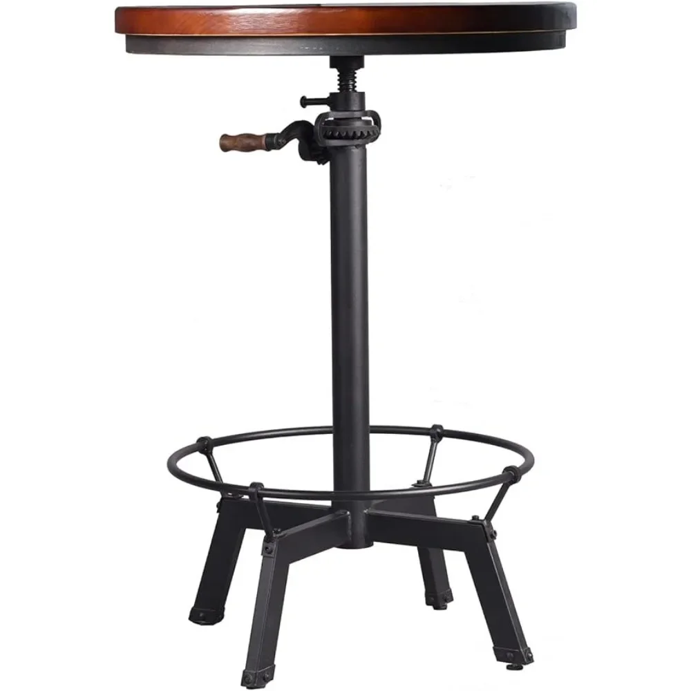 Bar counter-33.5-39.4-inch adjustable height bar counter-23.7-inch rotating circular wooden top metal base - easily adjustable
Bar counter-33.5-39.4-inch adjustable height bar counter-23.7-inch rotating circular wooden top metal base - easily adjustable