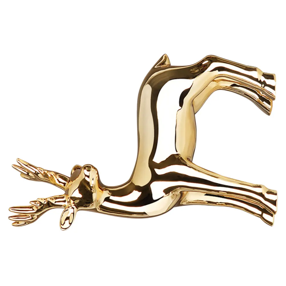 Ceramic Deer Gold Plating Light Luxury Style Decor Exquisite Electroplated Home Office Table Decoration Accessories
Ceramic Deer Gold Plating Light Luxury Style Decor Exquisite Electroplated Home Office Table Decoration Accessories