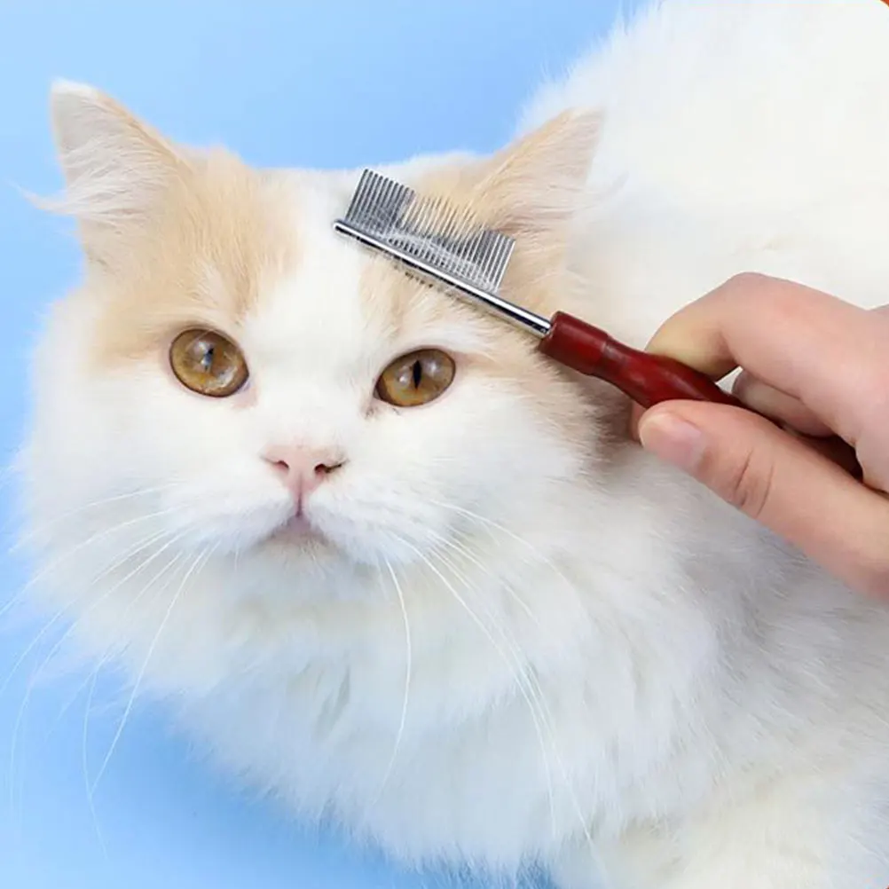 Pet Comb for Cats Dogs Mini Double Sided 2x10 5cm Fine Tooth Face Paw Cleaner Remover Steel Needle Grooming Tool Household
Pet Comb for Cats Dogs Mini Double Sided 2x10 5cm Fine Tooth Face Paw Cleaner Remover Steel Needle Grooming Tool Household