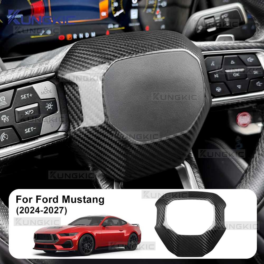Наклейка для Ford Mustang GT Dark Horse EcoBoost 2024 2025 2026 2027 на рамку рулевого колеса (LHD/RHD) из настоящего твердого карбона
Наклейка для Ford Mustang GT Dark Horse EcoBoost 2024 2025 2026 2027 на рамку рулевого колеса (LHD/RHD) из настоящего твердого карбона