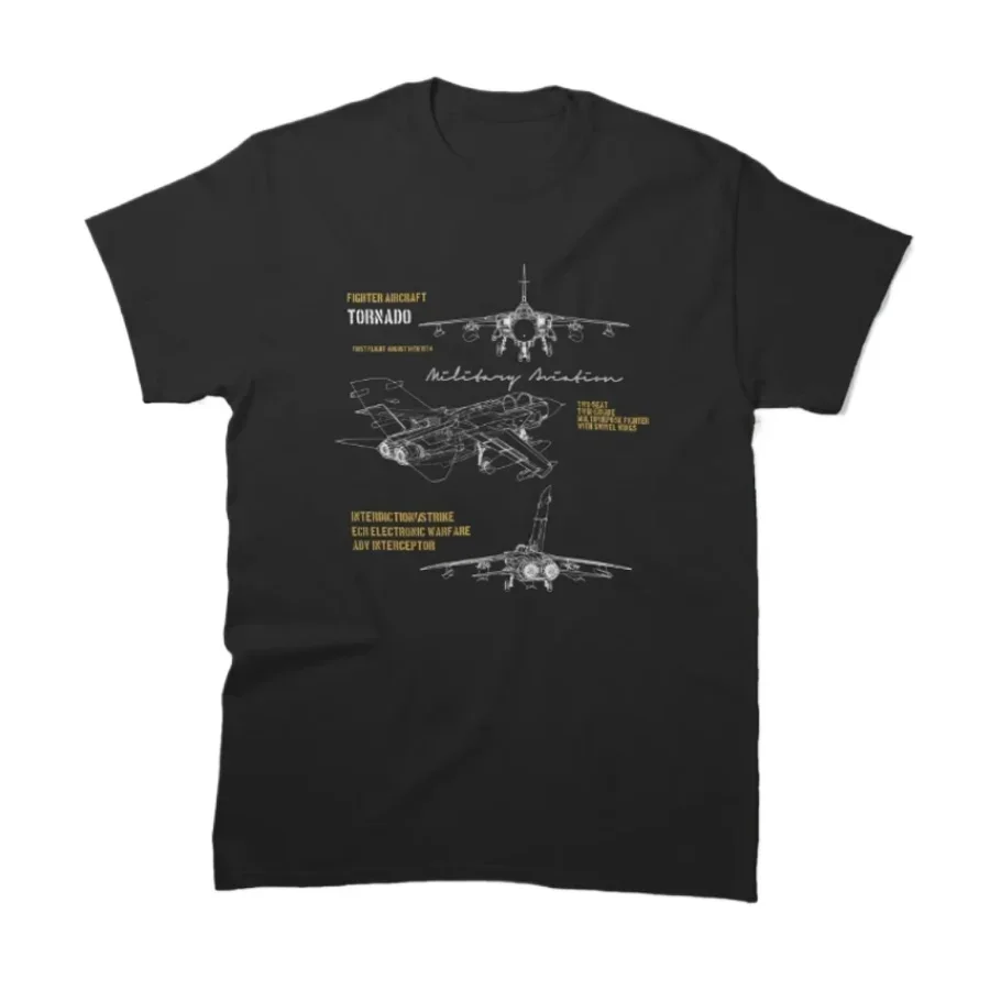 Military Aviation Tornado Jet Fighter T-Shirt 100% Cotton O-Neck Summer Short Sleeve Casual Mens T-shirt Size S-3XL
Military Aviation Tornado Jet Fighter T-Shirt 100% Cotton O-Neck Summer Short Sleeve Casual Mens T-shirt Size S-3XL