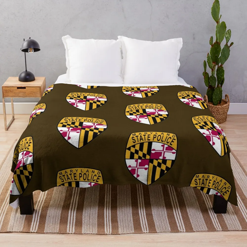 Maryland State Police Throw Blanket funny gift Blankets For Baby Plush Bed linens Blankets
Maryland State Police Throw Blanket funny gift Blankets For Baby Plush Bed linens Blankets