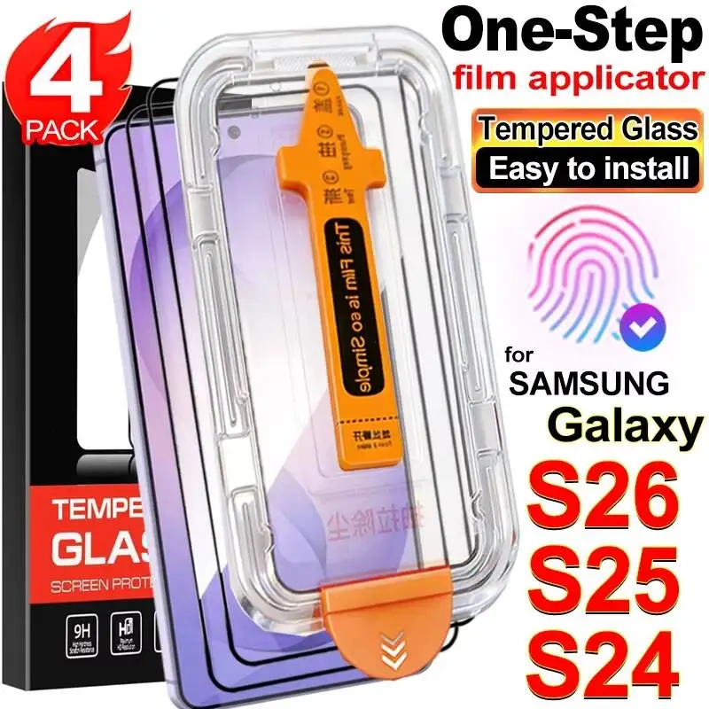 HD Tempered Glass for Samsung S26 Ultra Screen Protector For S22 S21 S23 S24 S25 FE Plus Easy Installation Film
HD Tempered Glass for Samsung S26 Ultra Screen Protector For S22 S21 S23 S24 S25 FE Plus Easy Installation Film