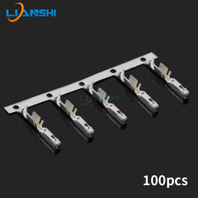 100pcs 2201289-1 Suitable for ECU automotive wire harness connector spring small current spring DJ7332Y-2
100pcs 2201289-1 Suitable for ECU automotive wire harness connector spring small current spring DJ7332Y-2