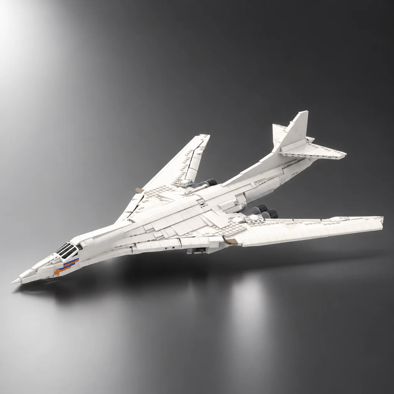 TU-160 Blackjack Bomber MOC Building Blocks Military Plane Model DIY Bricks Hobby Collection
TU-160 Blackjack Bomber MOC Building Blocks Military Plane Model DIY Bricks Hobby Collection