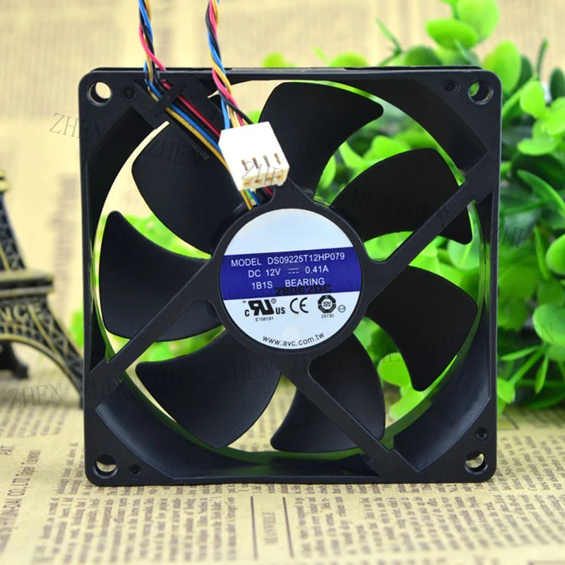 S New for AVC DS09225T12HP07 12V 0.41A 9025 4-wire PWM CPU Cooling Fan#QW
S New for AVC DS09225T12HP07 12V 0.41A 9025 4-wire PWM CPU Cooling Fan#QW