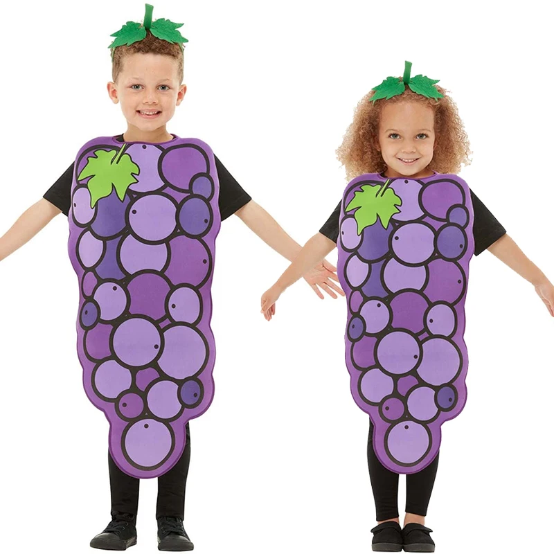 Fruit Niño Dress Up For Purim Book Week Day Outfit Niños Grape Carnival Halloween Costume New Arrival 2026
Fruit Niño Dress Up For Purim Book Week Day Outfit Niños Grape Carnival Halloween Costume New Arrival 2026