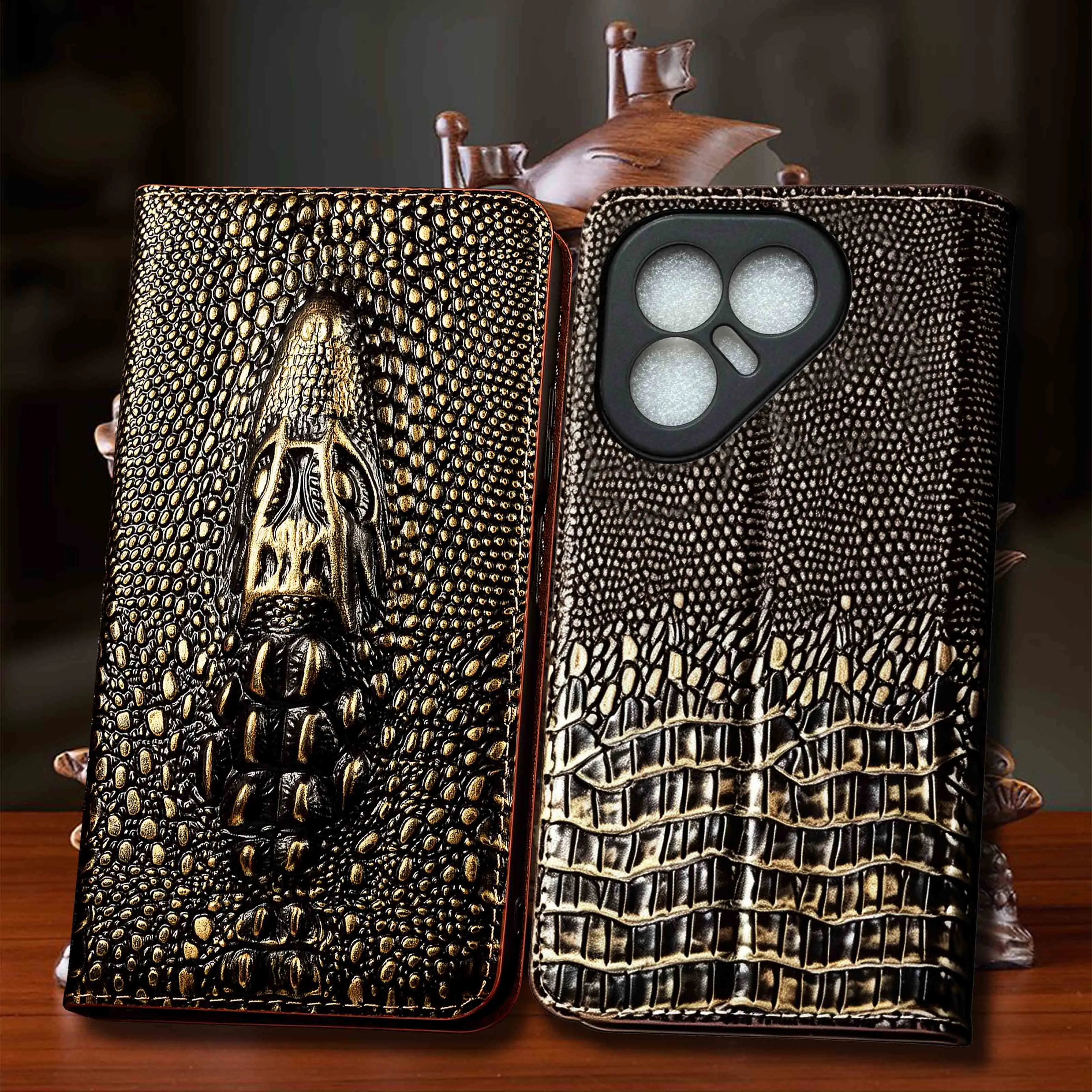 For Tecno Pova 2 3 4 5 6 7 Neo Pro Ultra 4G 5G Vintage Crocodile Head Pattern Of Genuine Leather Of Flip Phone CoverCase Cowhide
For Tecno Pova 2 3 4 5 6 7 Neo Pro Ultra 4G 5G Vintage Crocodile Head Pattern Of Genuine Leather Of Flip Phone CoverCase Cowhide