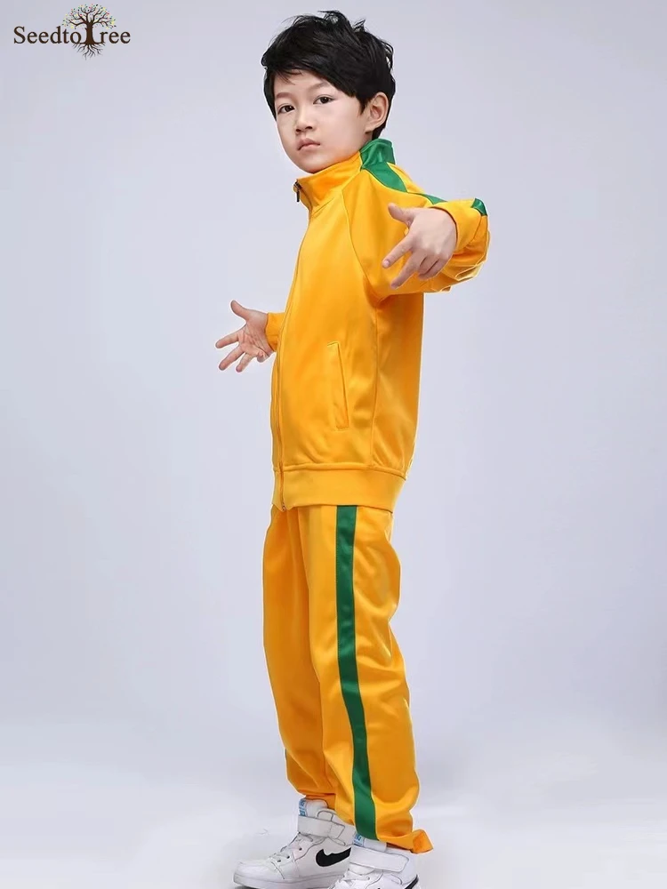 Boys Sports Sets Spring and Autumn Children's Sets Long Sleeve Zipper Jacket Casual Pants Two Piece Set
Boys Sports Sets Spring and Autumn Children's Sets Long Sleeve Zipper Jacket Casual Pants Two Piece Set